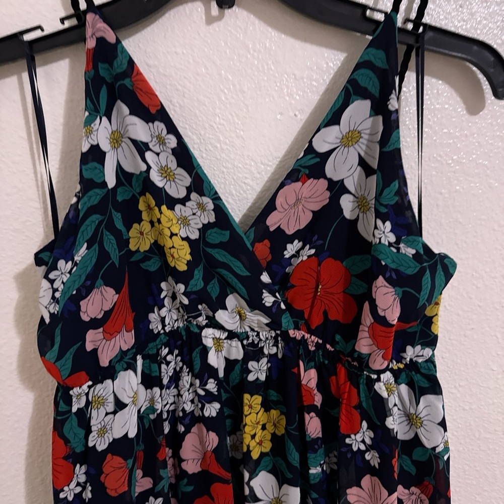 Floral V-Neck Dress